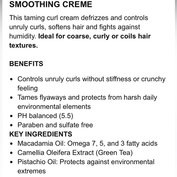 Macadamia Smoothing Cream 5 oz NWT! FULL SIZE! - Picture 9 of 9